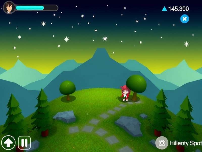 Hilltop Serenity Spot Game Screenshot